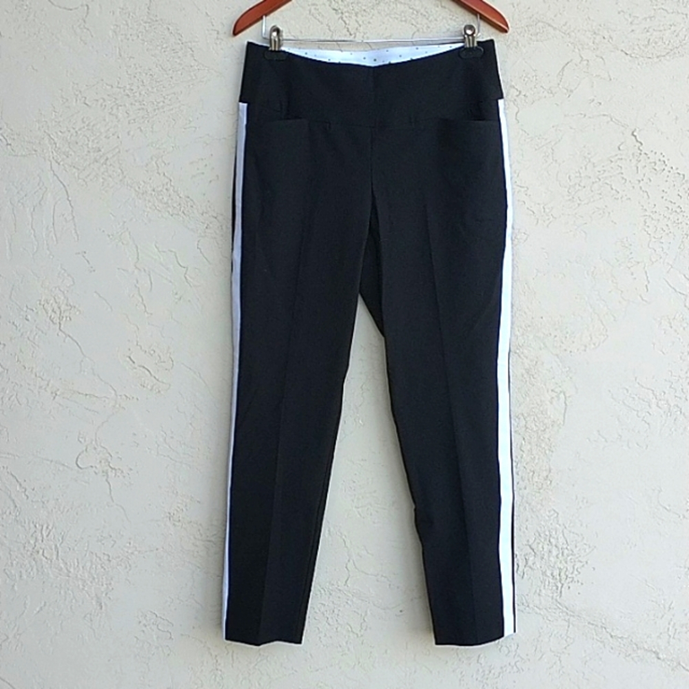 SWING CONTROL Activewear Golf Black Pants Size 12